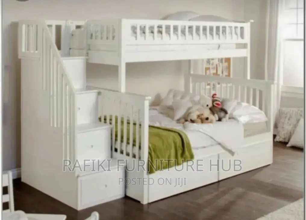 Double Decker /Bed / 3/4by6 / Best / Wooden Bed / Furniture