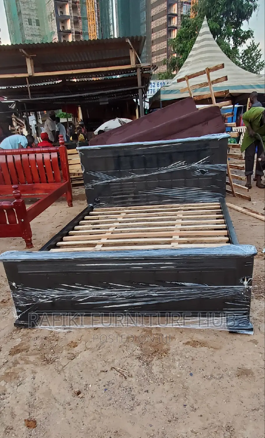 Tile Bed / 5by6 Bed / Wooden Bed / Good / Best Furniture