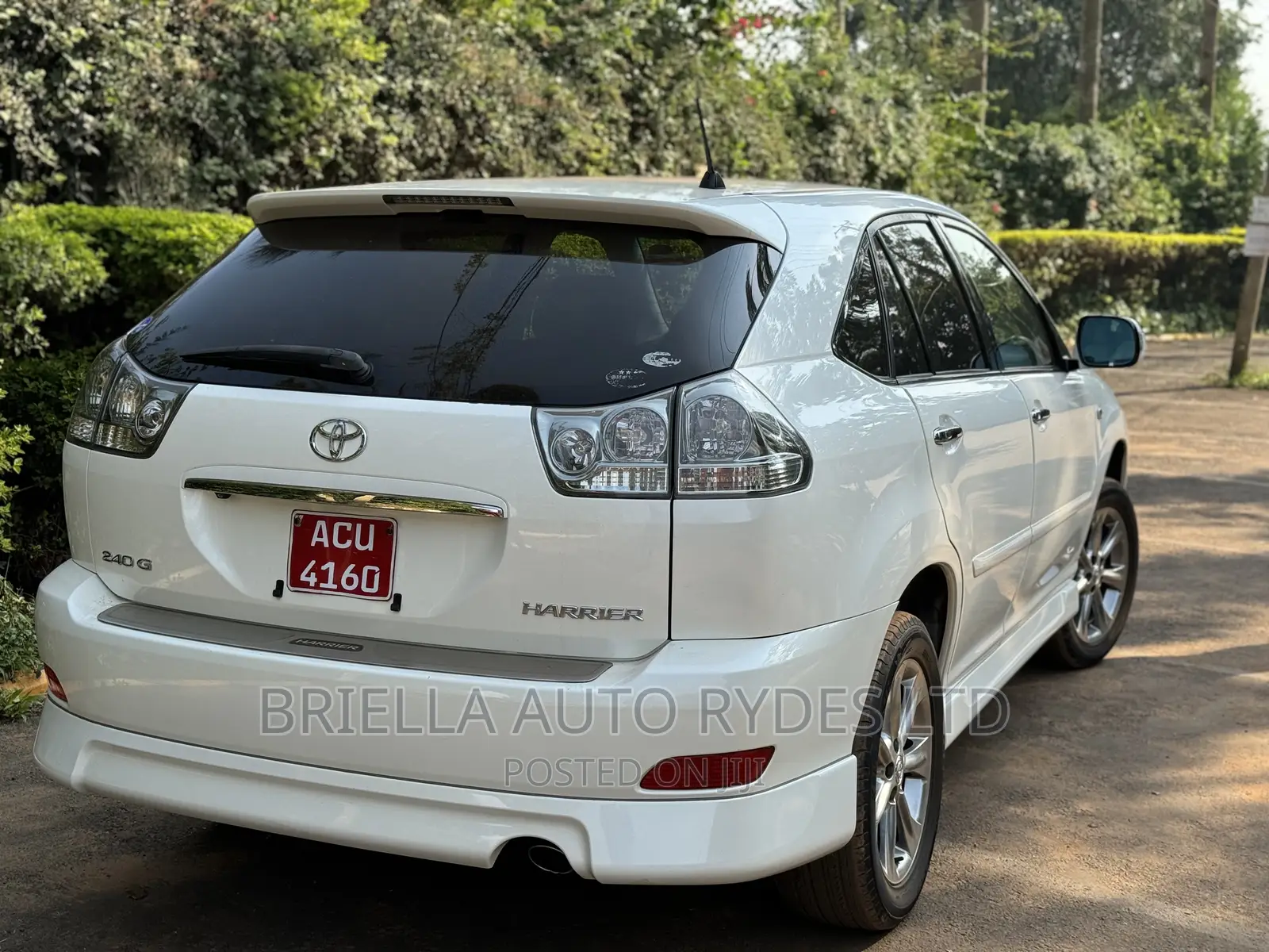 Toyota Harrier 2009 White