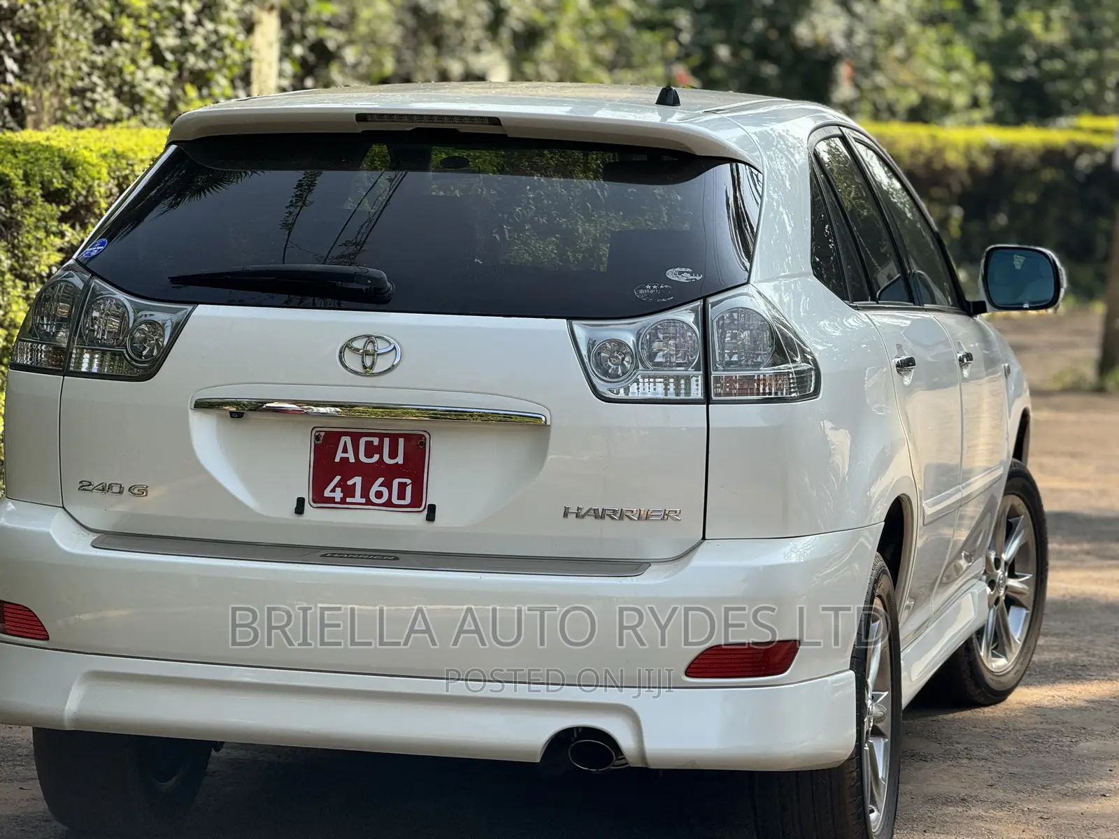 Toyota Harrier 2009 White