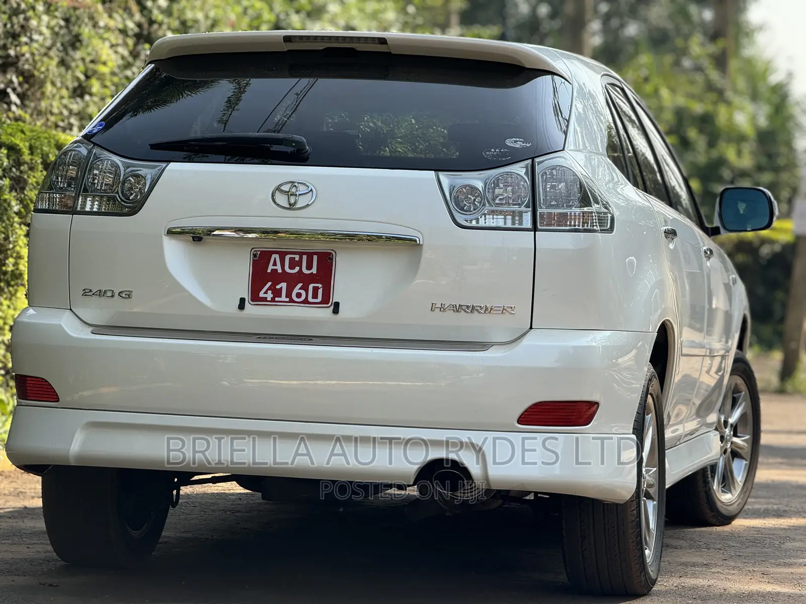 Toyota Harrier 2009 White
