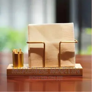 1pcsolid Wood Creative Vertical Tissue Rack,Toothpick Holder