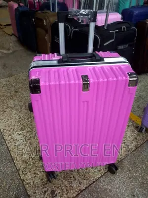Vip Noble Class Plastic Suitcase. Medium.( Pink)