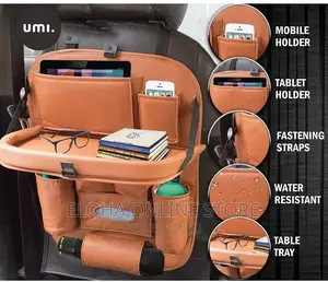 Leather Car Seat Organizer