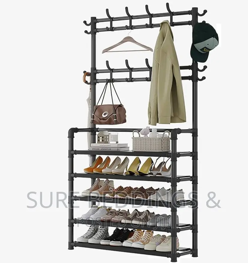 Multi Functional Shoe and Clothes Rack
