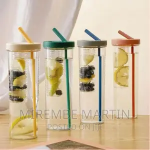Portable Juice Cup Lemon Filter Cute Drinking Bottle
