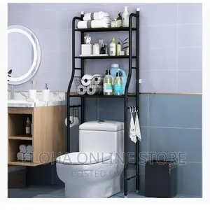 Over the Toilet 3 Tier Shelf Rack Organizer