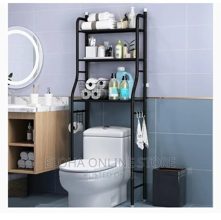 Over the Toilet 3 Tier Shelf Rack Organizer