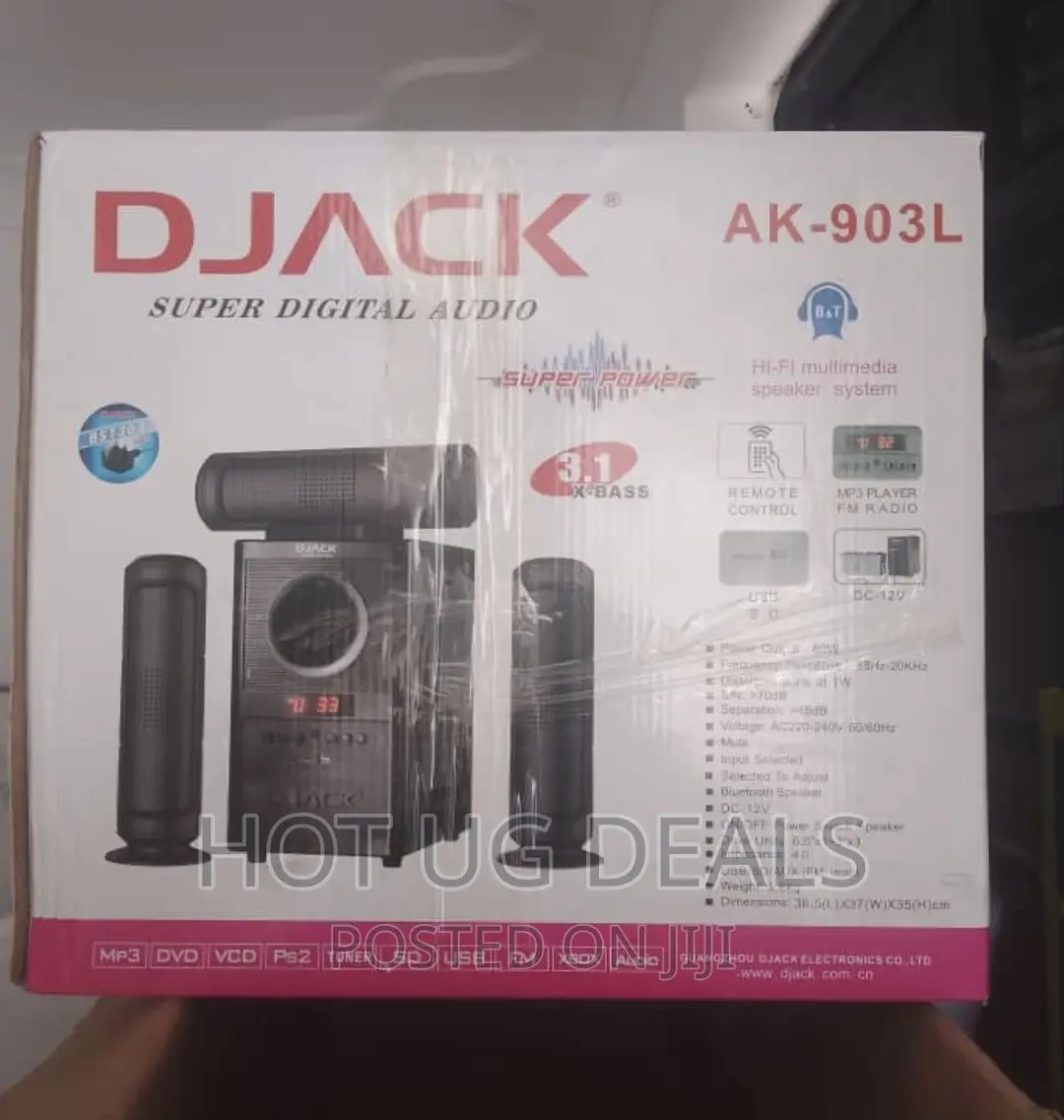 Djack AC DC 903 Bluetooth Woofer With FM , USB SD Ports