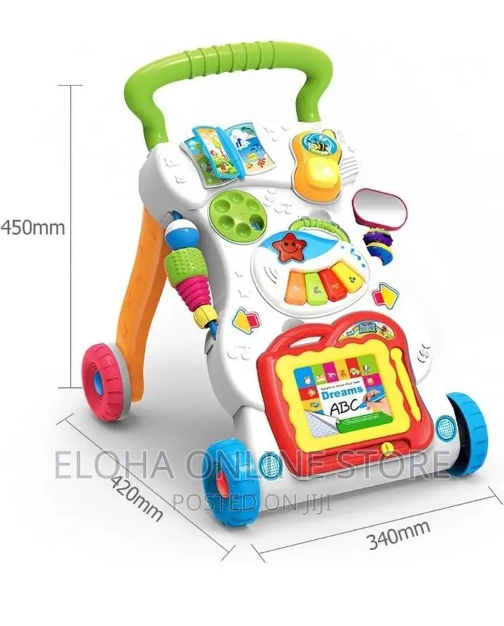 New Baby Musical Walker Toddler