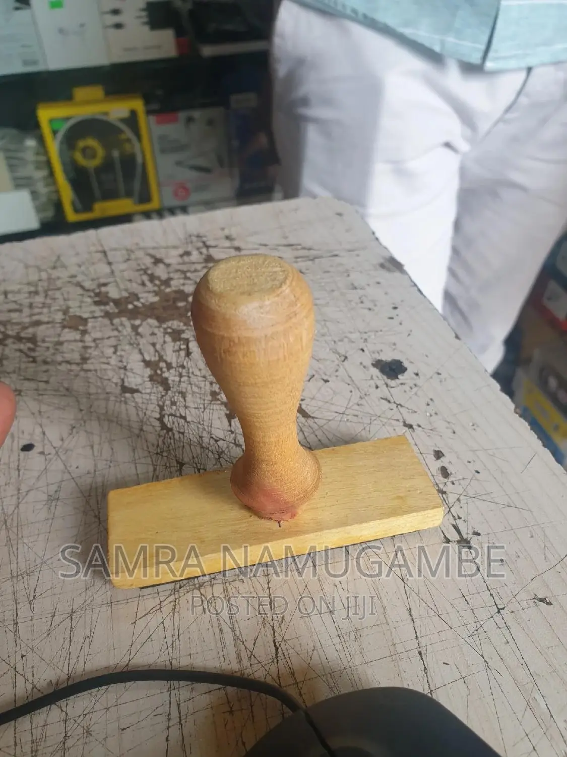 Wooden Stamps Making