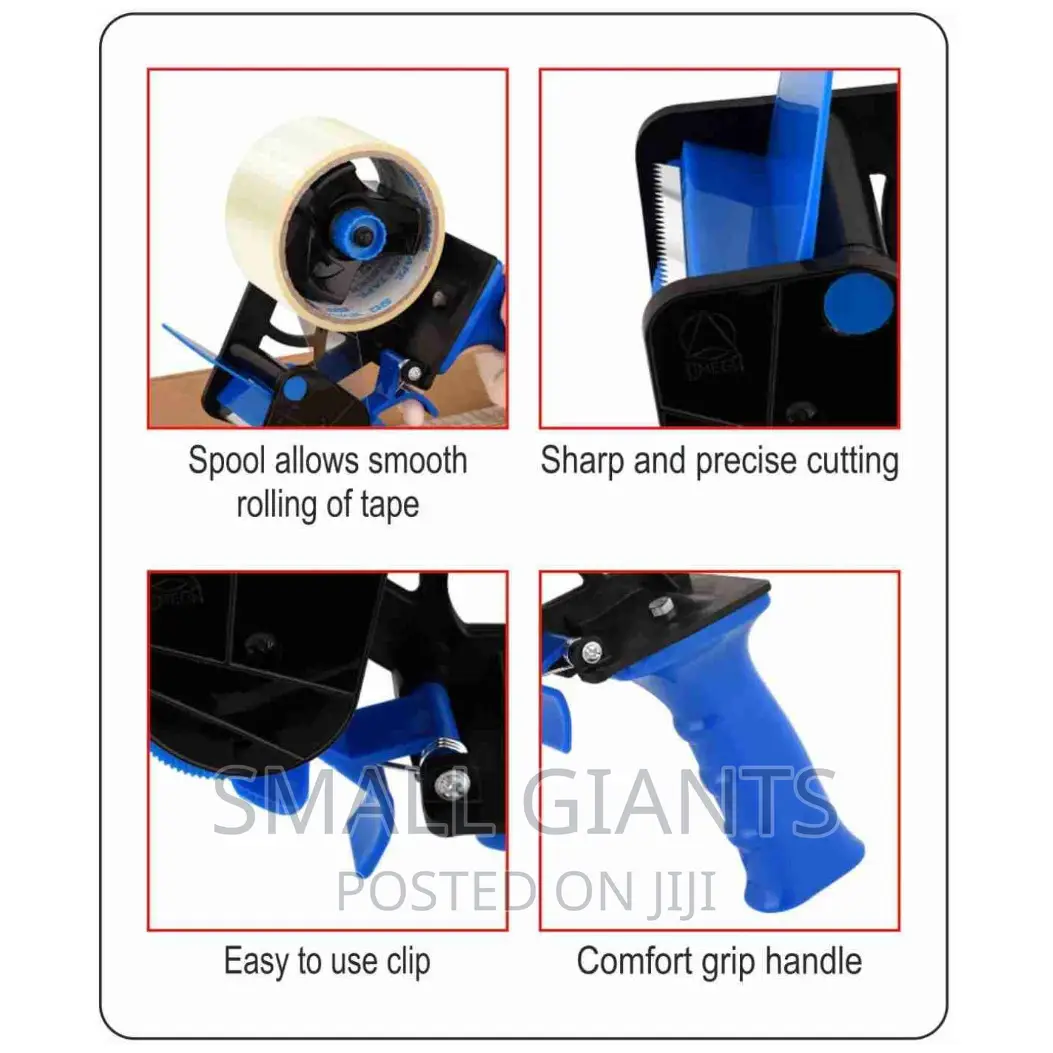 Medium Handheld Cello Tape Dispenser