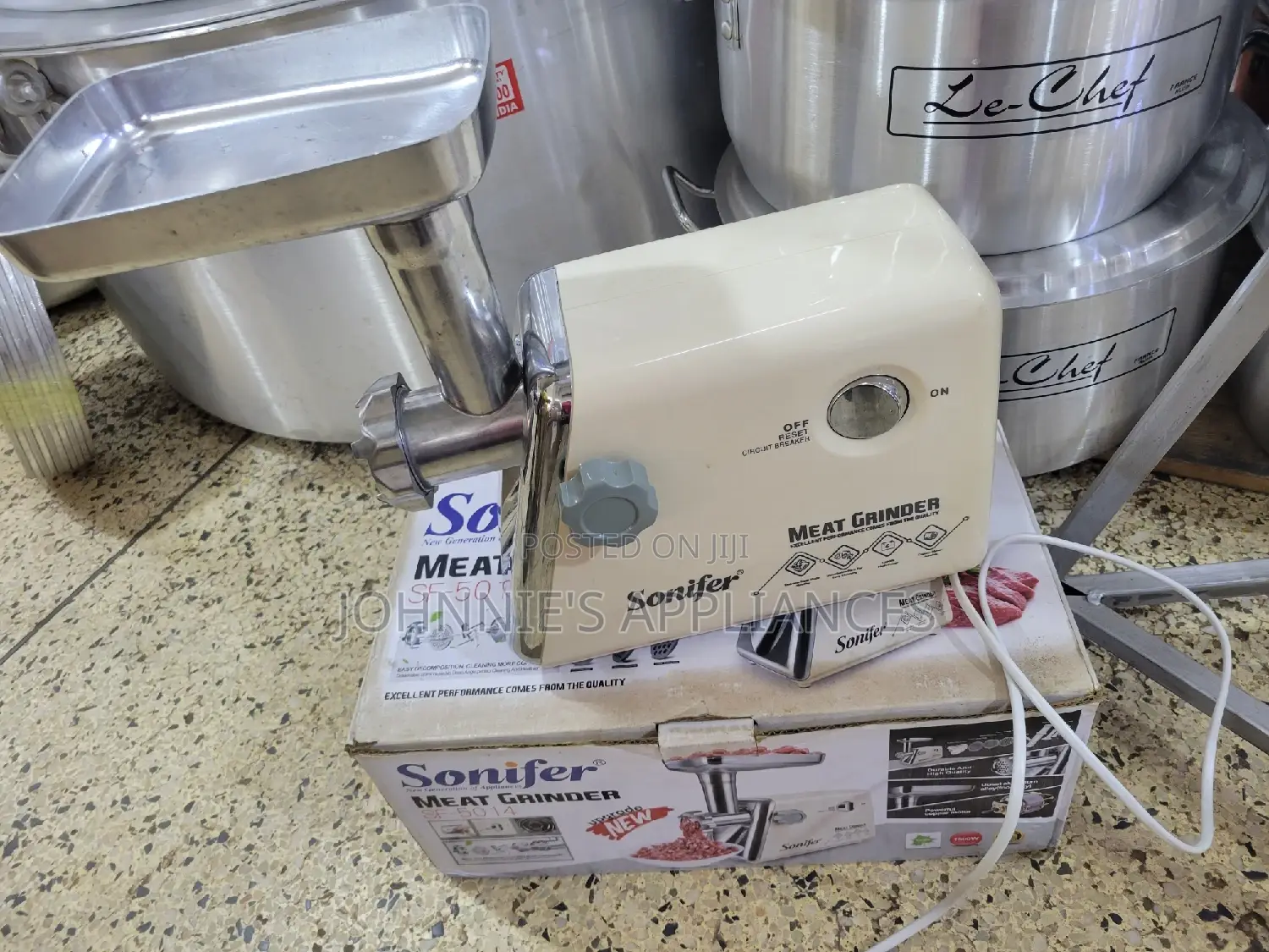 Sonifer Electric Meat Slicer Or Grinder