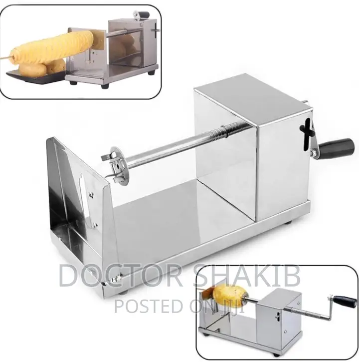 Exceptional Twisted Stainless Steel Chips Potato Cutter