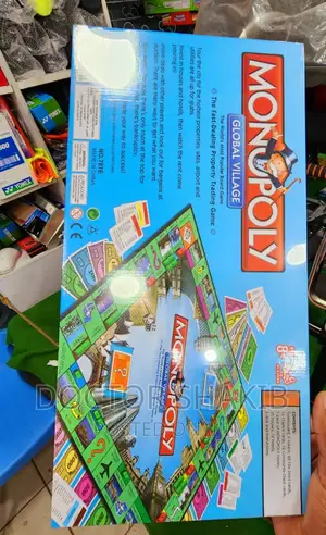 Generic Monopoly Global Village Property Board Game