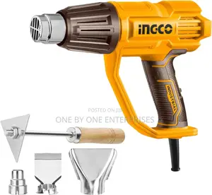 INGCO Heat Gun, 2000W Heavy Duty Hot Air Gun
