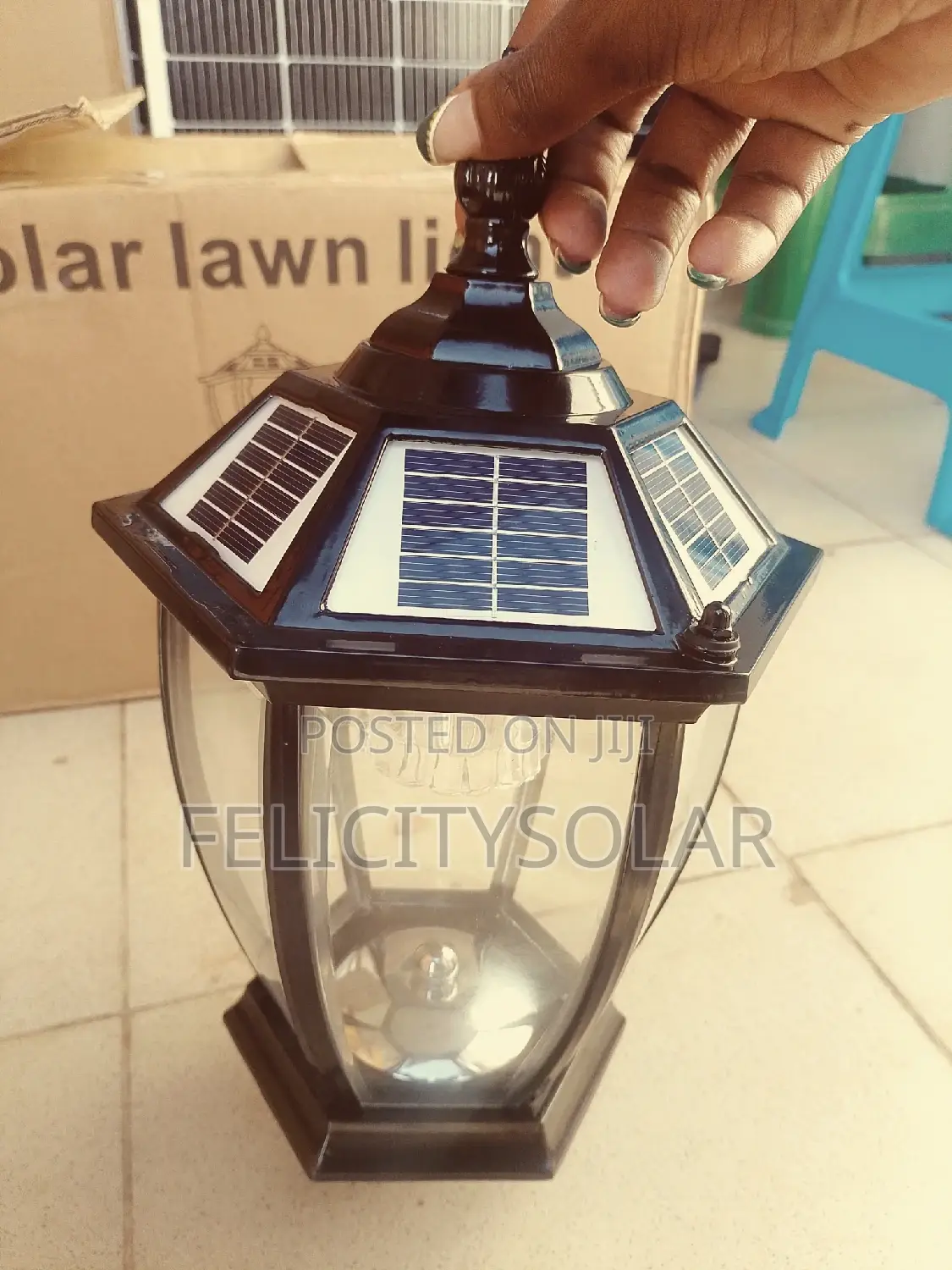 Solar Garden Light.Big Solar Connect Ug.