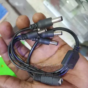1 To 4 DC Power 4-port Splitter Adapter Cable CCTV Camera