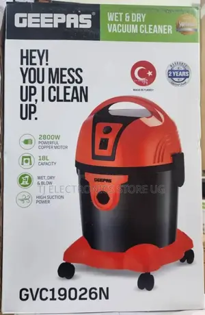 Geepas 18L Vacuum Cleaner Wet and Dry Vacuum Cleaner