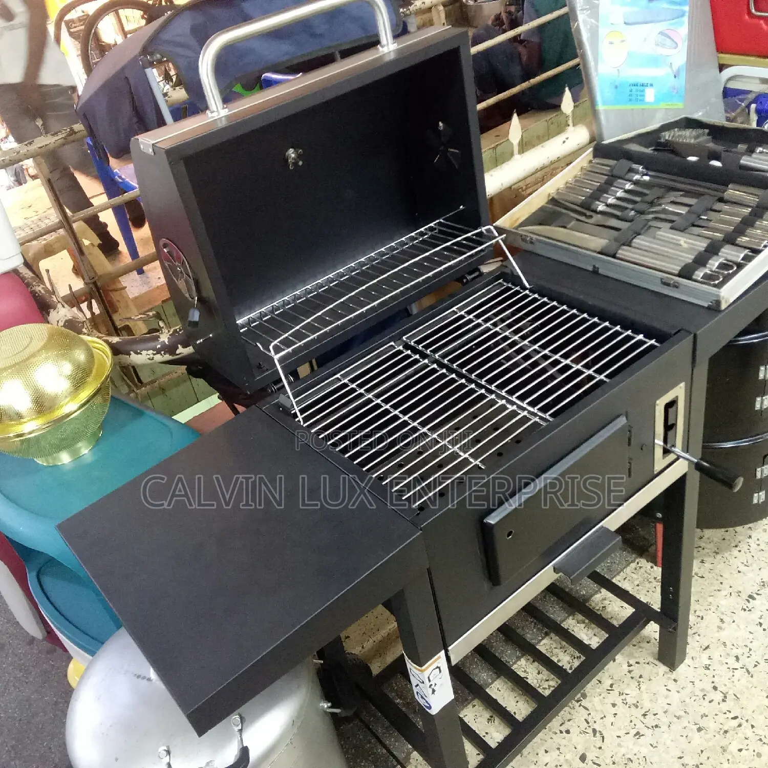 Commercial Charcoal BBQ Stove
