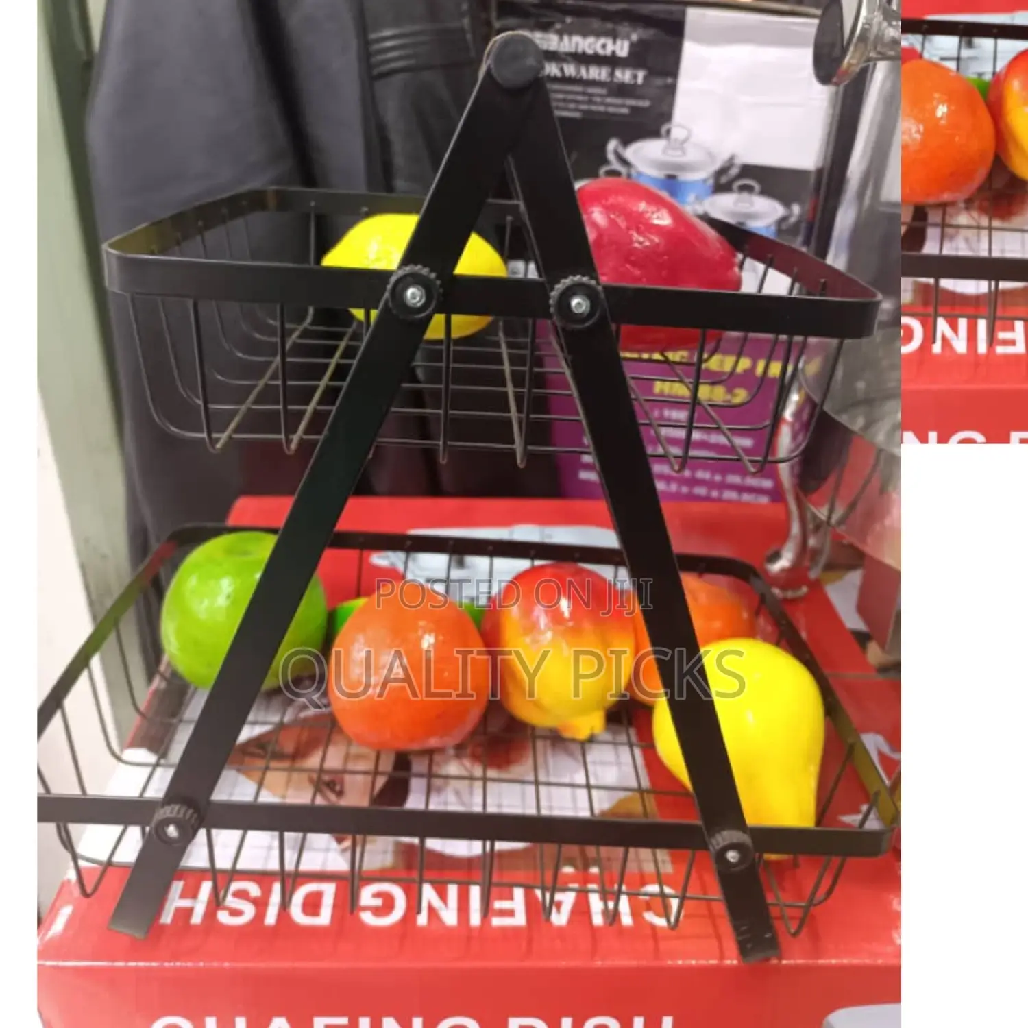 Stainless 2 Layer Fruit Rack