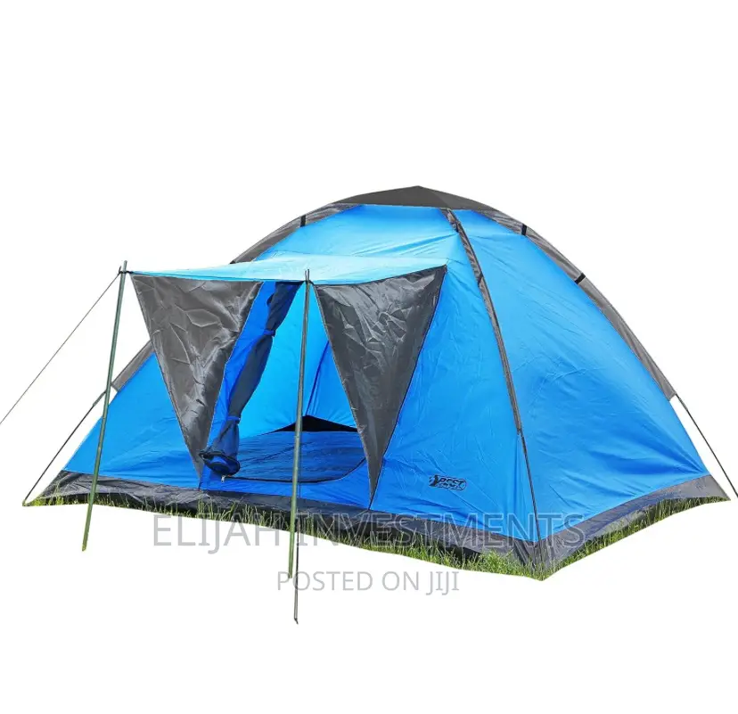 4 People Waterproof Camping Tent With Canopy