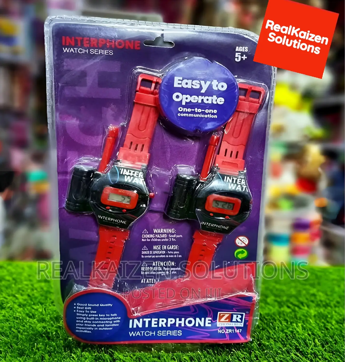Interphone Watch Series Twin Walkie Talkie for Kids Watch