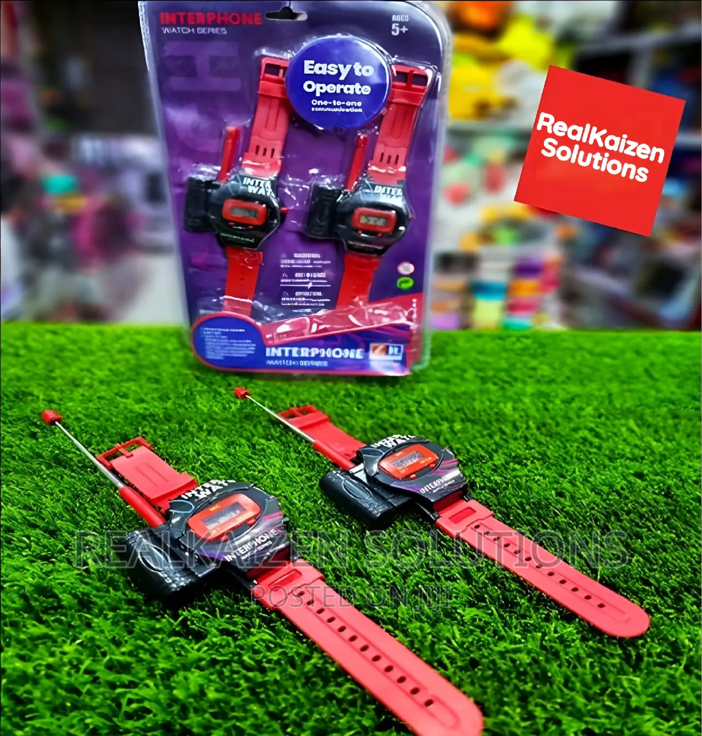 Interphone Watch Series Twin Walkie Talkie for Kids Watch