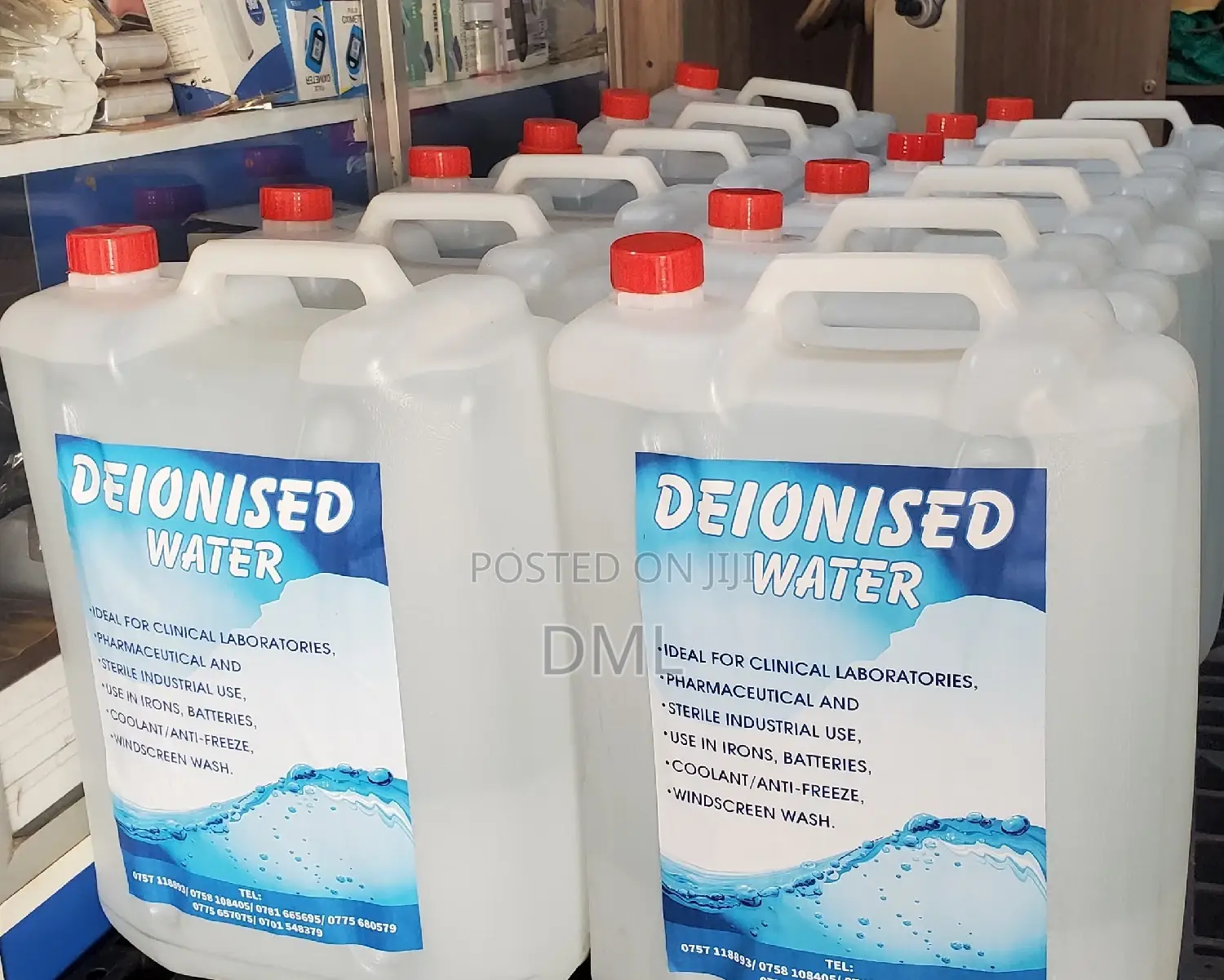De Ionized Water