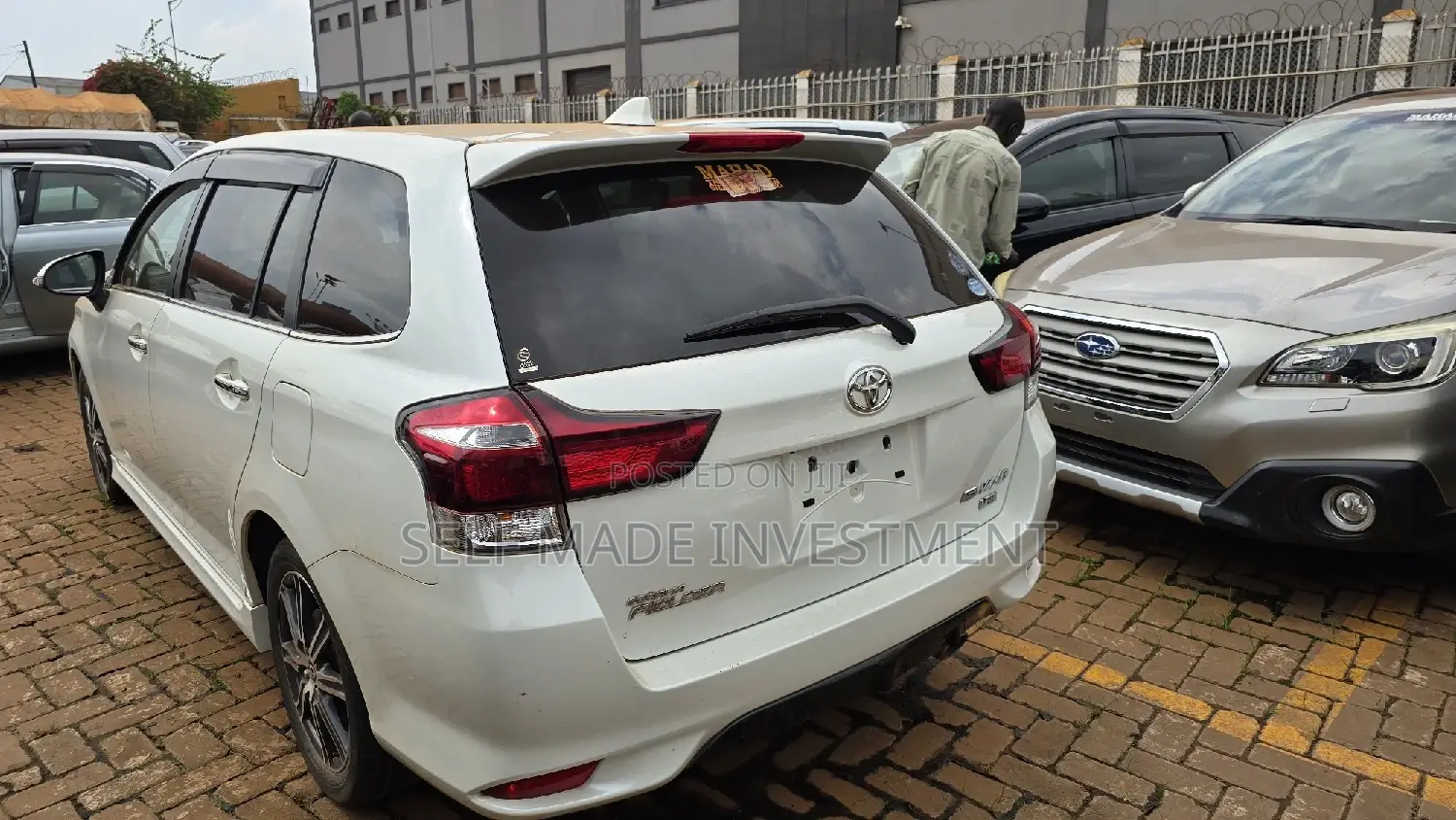 Toyota Corolla Fielder 2017 White