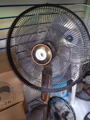 Stand Fans Black 18"
