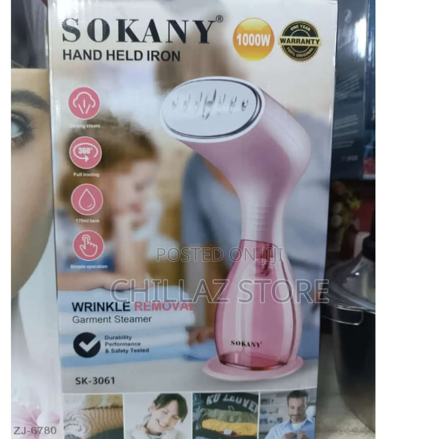 Sokany Portable Handheld Iron.
