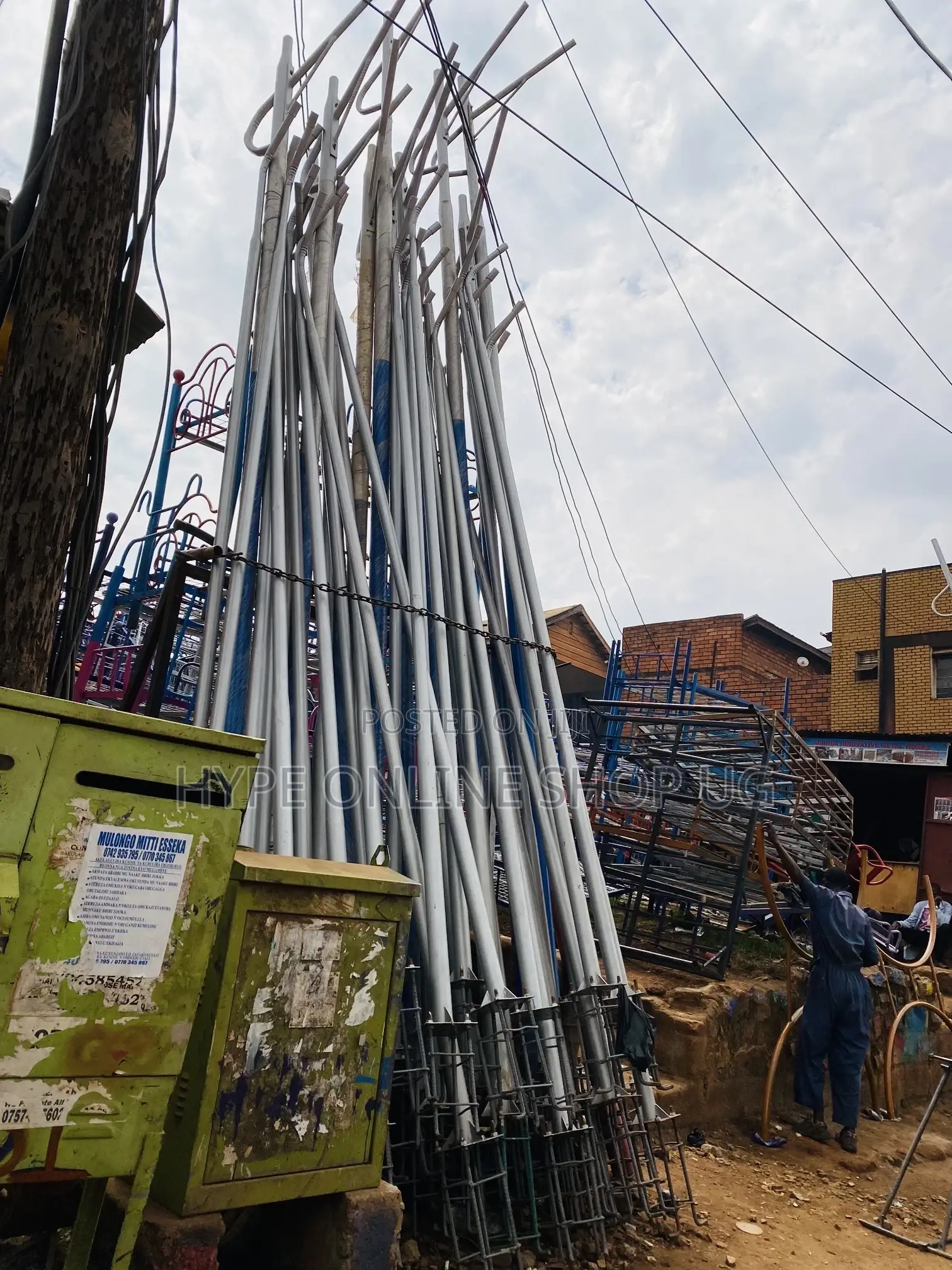 Complete Solar Poles