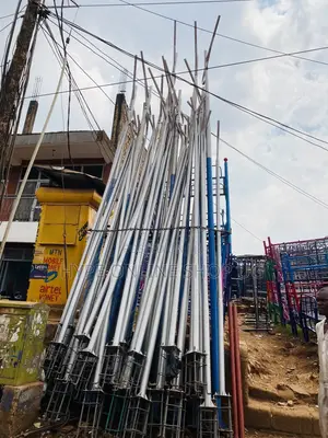 Standing Solar Poles