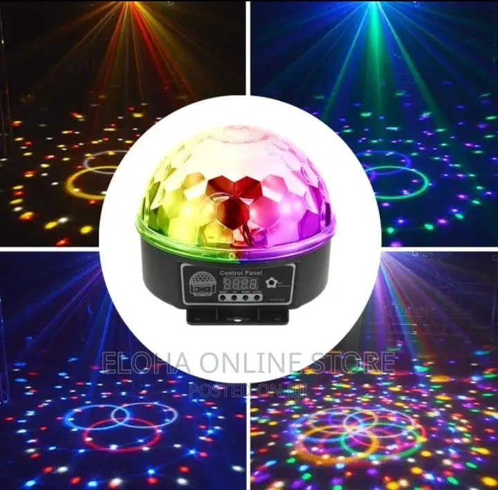 LED Crystal Magic Ball Light