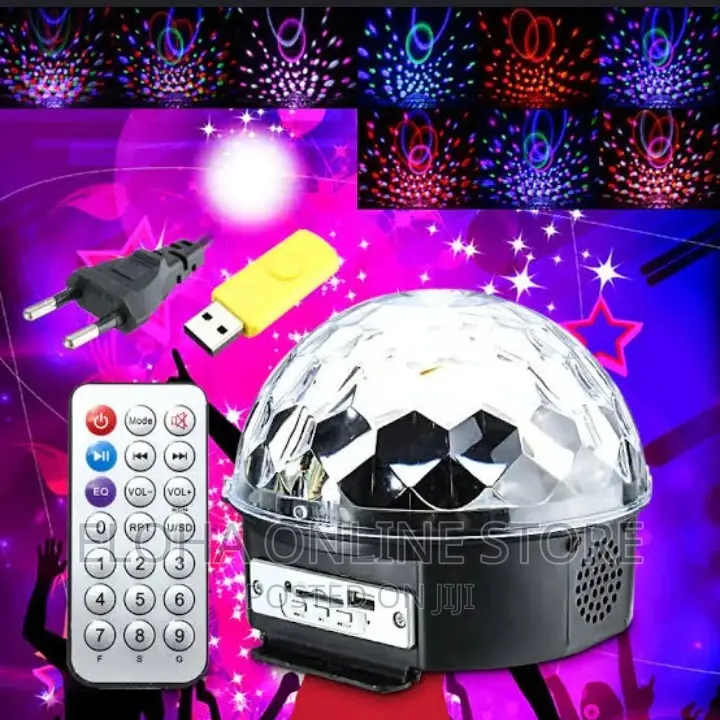 LED Crystal Magic Ball Light
