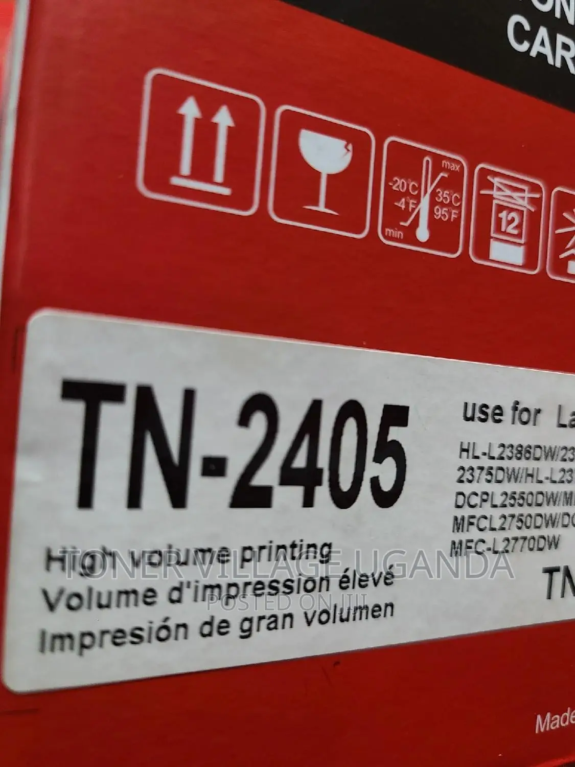 Tn-2405 Cartridge for Brother L2370dn DCP-L2535d L2550dw