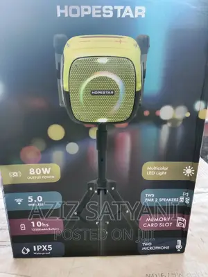 Hopestar-Partyone Bluetooth Speaker 80W Powerful Sound