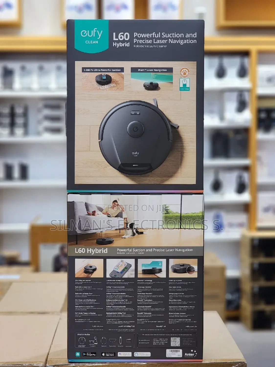 Eufy L60 Hybrid Robotic Vacuum Cleaner
