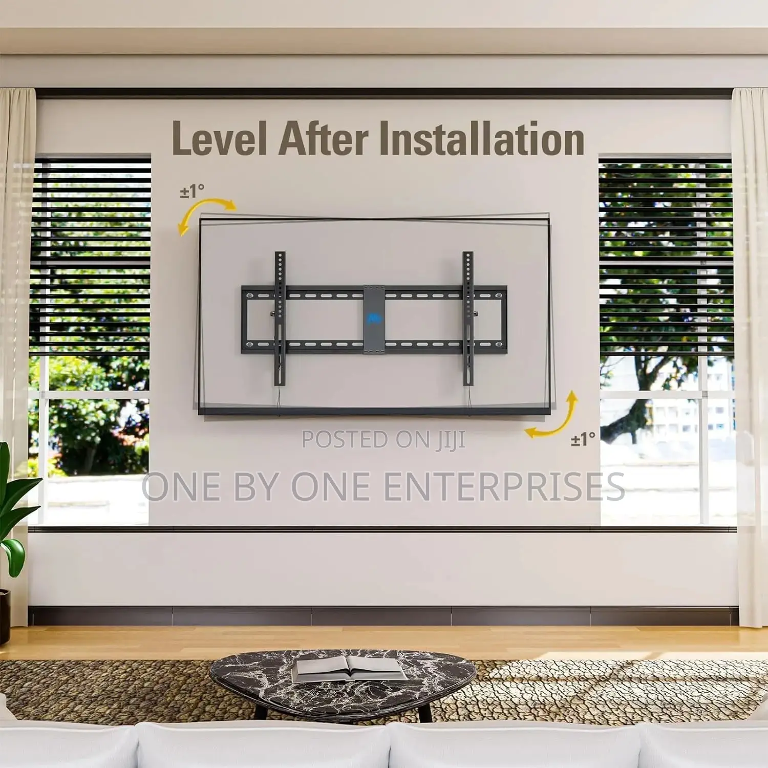 NEW Tilt TV Wall Mount UP Fits 42-86 Inch