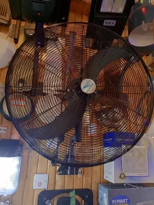 Huge Industrial Wall Fans Black 30"