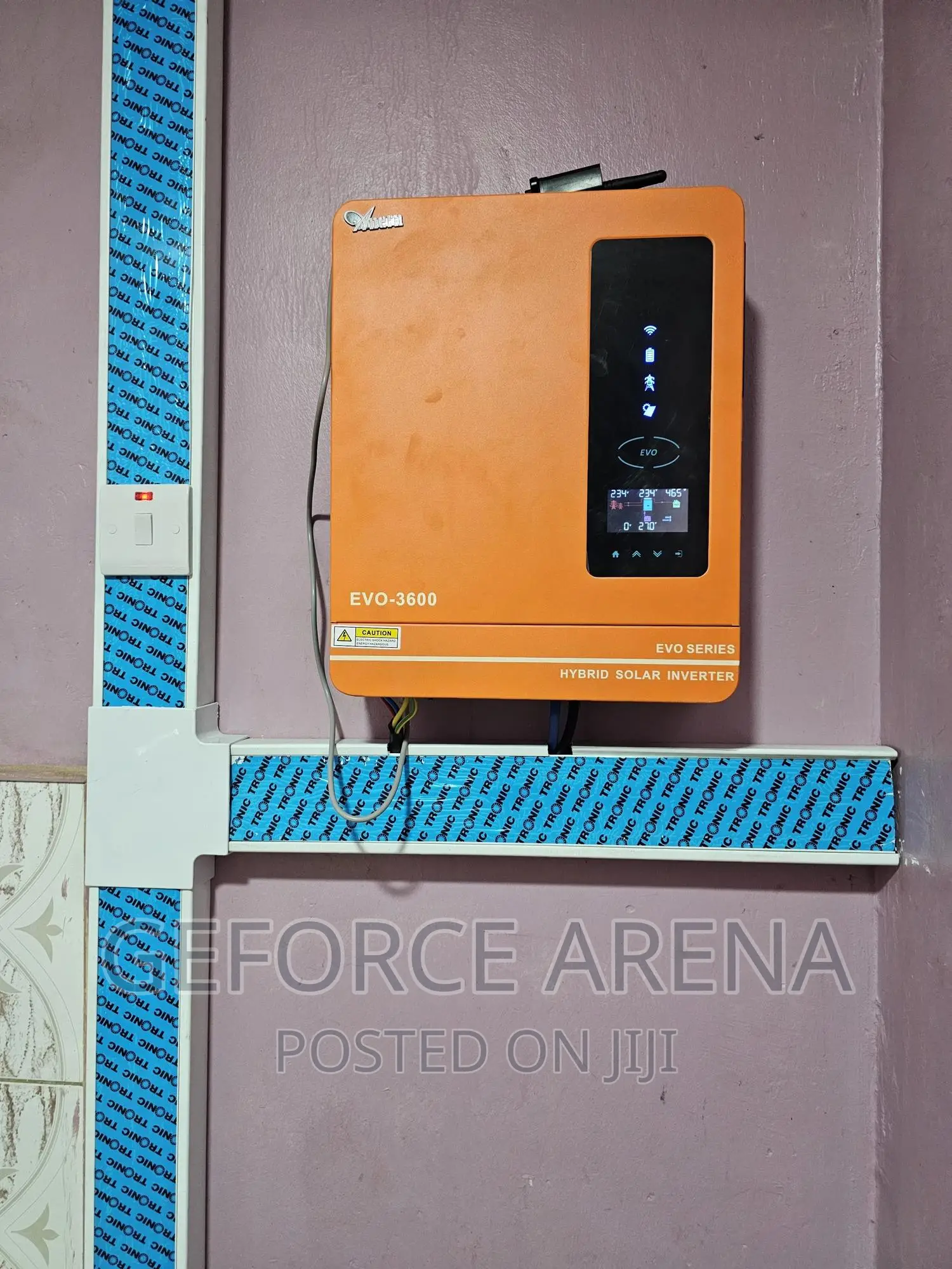 Anern 3600watts Hybrid Inverter + 2 Batteries + Free Setup