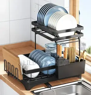 Generic Stainless Steel Dish Rack/ Organizer