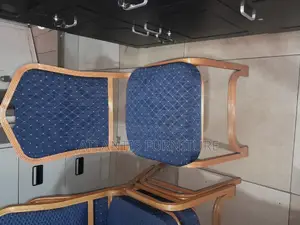 Blue and Gold Conference Chairs