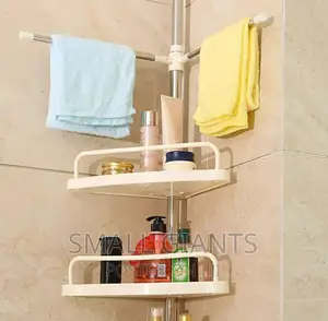 4-Tier Adjustable Corner Bathroom Shower Caddy Organizer