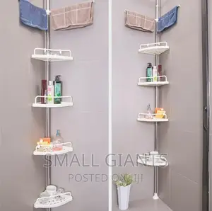 4-Tier Adjustable Corner Bathroom Shower Caddy Organizer