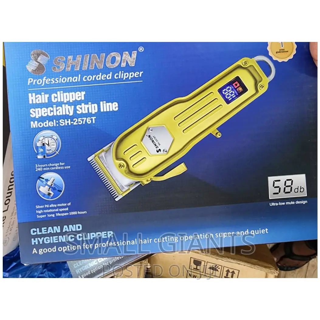 Shinon Professional Corded Clipper