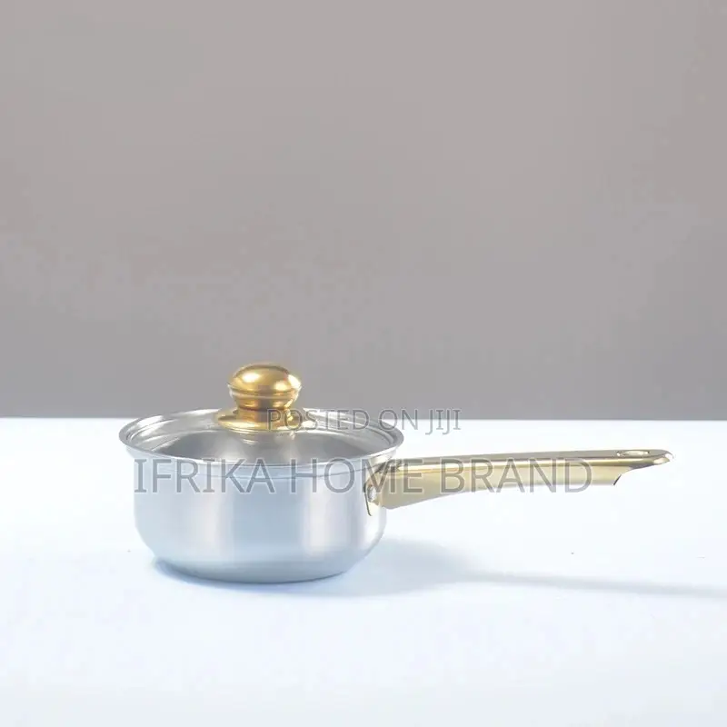 Stainless Steel Non-Stick Cooking Panware Pots Three-Piece Set
