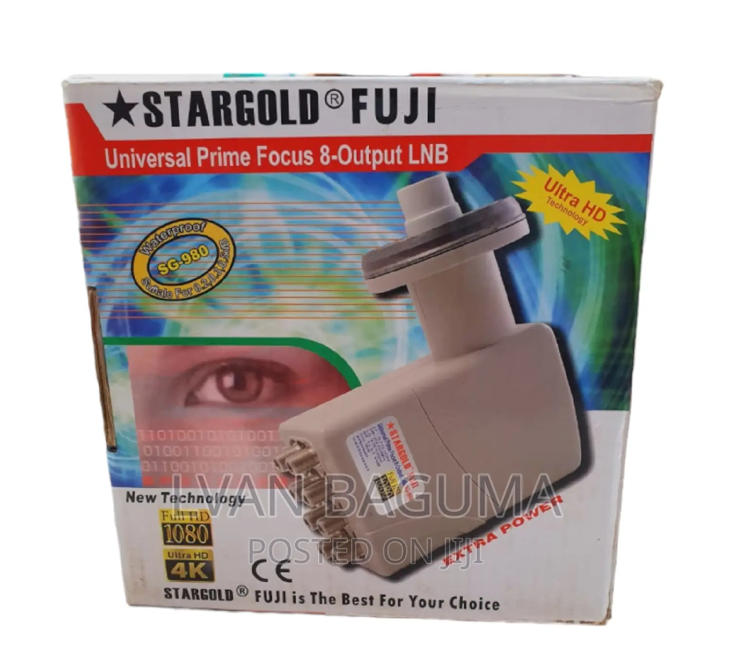 Star Gold Fuji Universal Prime Focus LNB - 8 Way