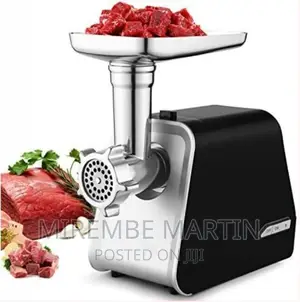 DSP Meat Grinder With 3 Metal Cutting Plates